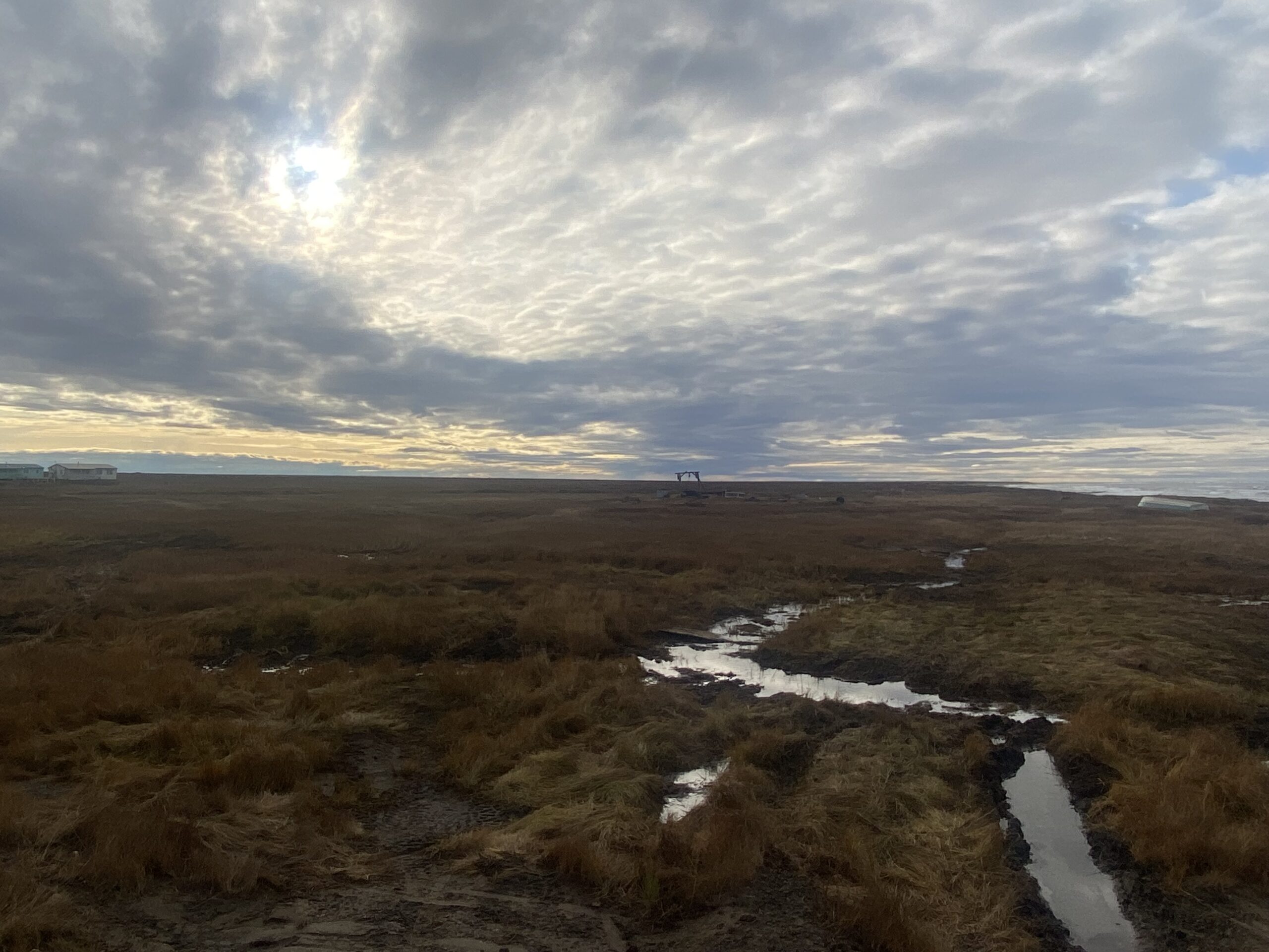 Scenic photo of Wainwright, Alaska.